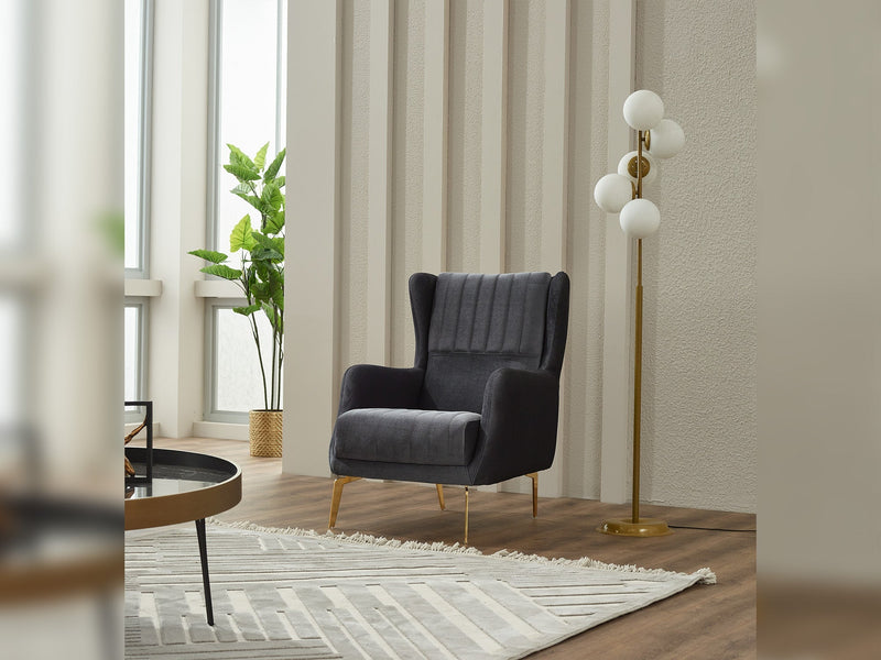 Montana 3-pieces (Sofa & Loveseat & Chair) Livingroom in Beige - 200-SIM-MON-VELVET260-321