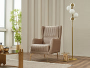 Montana 3-pieces (Sofa & Loveseat & Chair) Livingroom in Beige - 200-SIM-MON-VELVET260-321