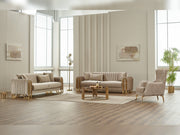 Montana Convertible Sofa in Grey - 200-SIM-MON-VELVET412-3