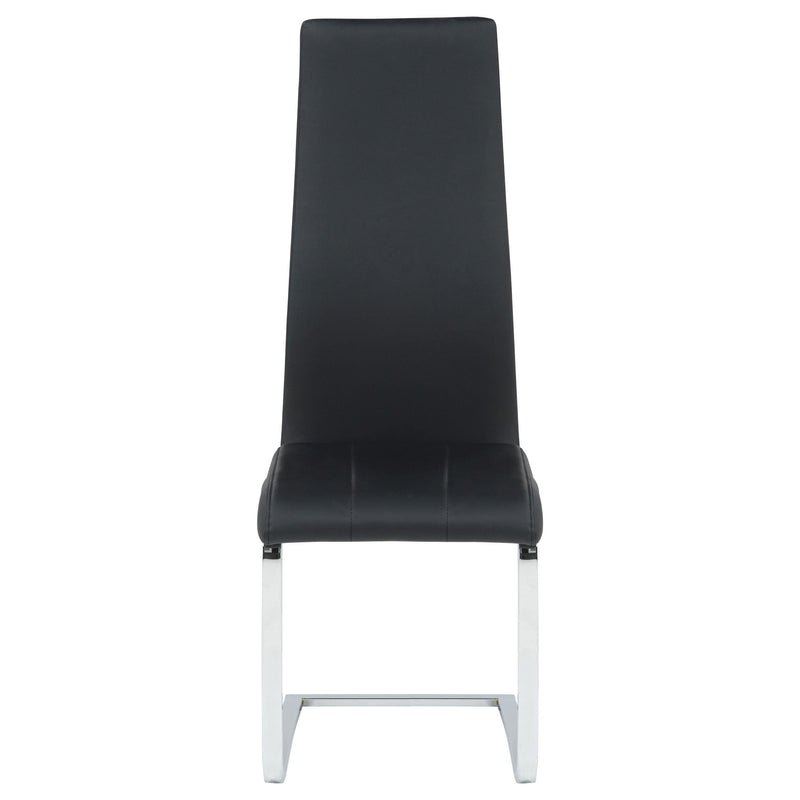 Montclair Upholstered Dining Side Chair Black (Set of 4) - 100515BLK