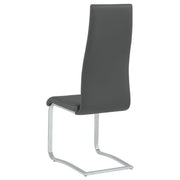Montclair Upholstered Dining Side Chair Grey (Set of 4) - 100515GRY