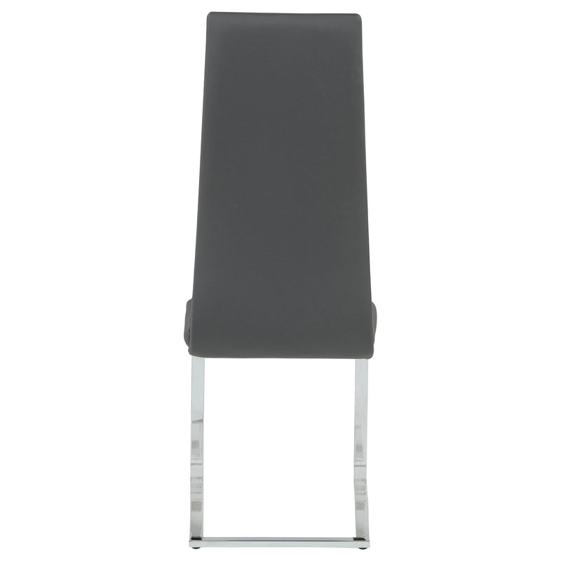 Montclair Upholstered Dining Side Chair Grey (Set of 4) - 100515GRY