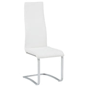 Montclair Upholstered Dining Side Chair White (Set of 4) - 100515WHT