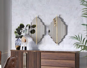 Montego Buffet Mirror (Montego Walnut)..2 Piece - Lara FurnitureMirror