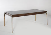 Montego Buffet (Montego Walnut/Car Mrb)..6 Pieces - Lara FurnitureHutch & Buffet