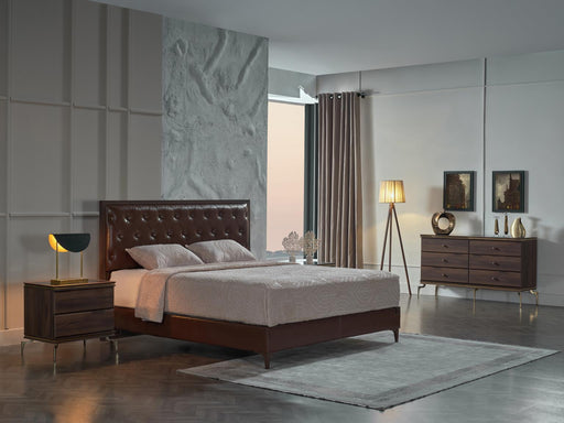 Montego Dresser Mirror (Montego Walnut)..1 Piece - Gate FurnitureMirror