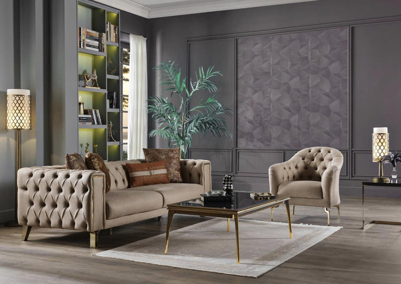 Montego Dark Vizon Living Room Set from Bellona - Lara Furniture