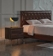 Montego Nightstand (Montego Walnut)..2 Pieces - Lara FurnitureLoveseat