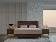 Montego Nightstand (Montego Walnut)..2 Pieces - Lara FurnitureLoveseat