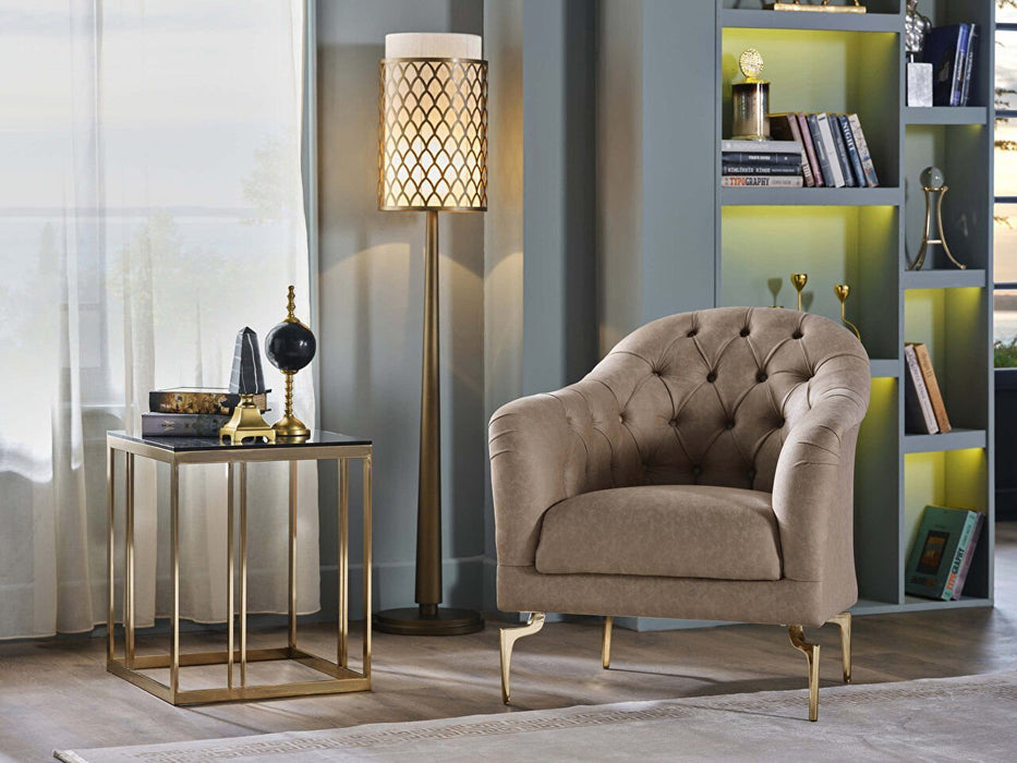 Montego Sleeper (Dark Brick & Vizon) Living Room Set - Gate FurnitureLiving Room Set