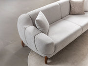 Montel Convertible Sofa in Cream - 200-ST-MONT-SOFT03-3