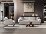 Montel Convertible Sofa in Cream - 200-ST-MONT-SOFT03-3