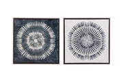 Monterey Blue/White Wall Art (Set of 2) - Gate FurnitureWall Art