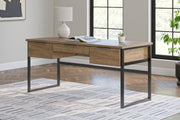 Montia Light Brown 67" Home Office Desk - H632-44