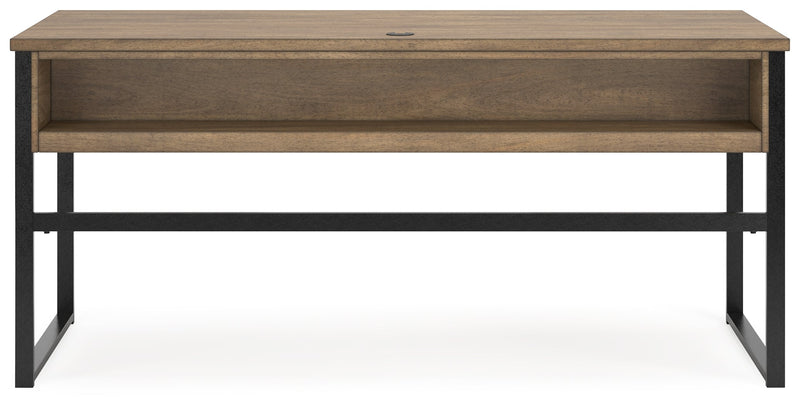Montia Light Brown 67" Home Office Desk - H632-44