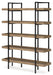 Montia Light Brown 76" Bookcase - H632-70