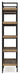 Montia Light Brown 76" Bookcase - H632-70