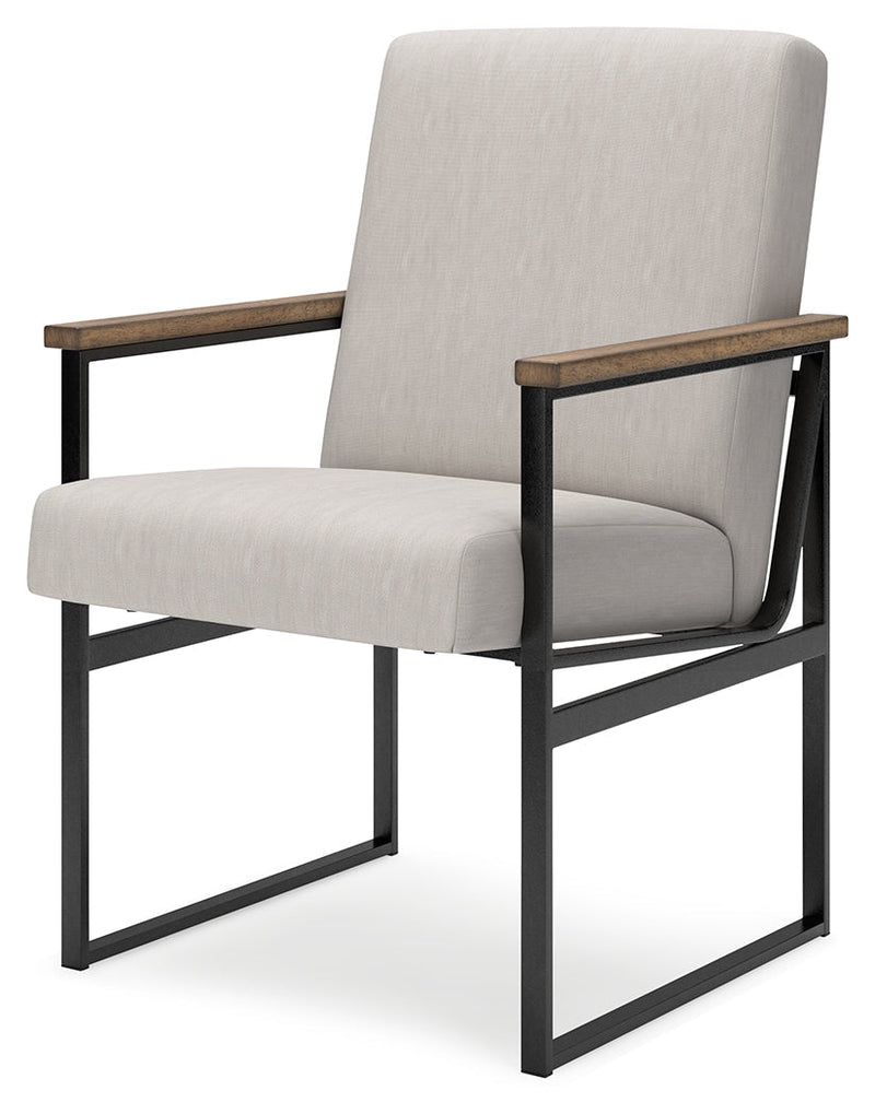 Montia Light Brown Home Office Desk Chair - H632-01A