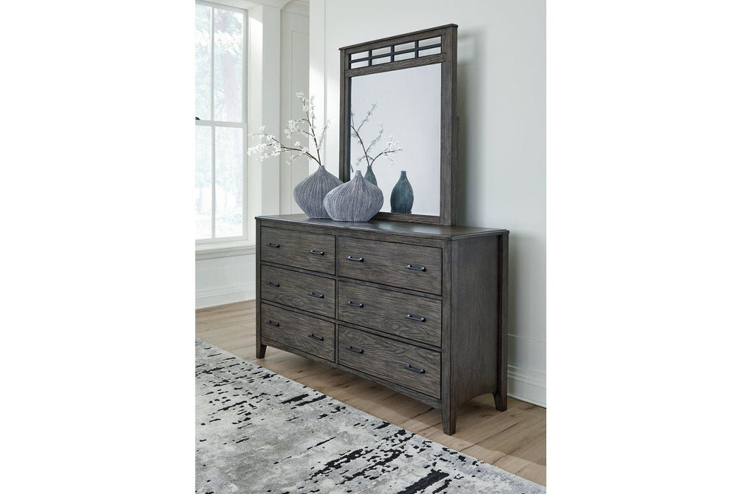 Montillan Grayish Brown Panel Bedroom Set - Gate FurnitureBedroom Set