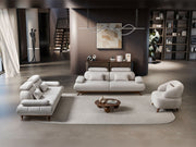 Monza 3-pieces (Sofa & Loveseat & Chair) Livingroom Set in Grey - 200-ST-MON-SOFT13-321