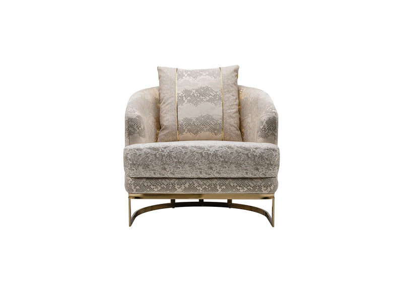 Monza Chair Cream in Cream - 101-MON-MON01-B