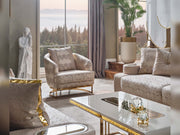 Monza Chair Cream in Cream - 101-MON-MON01-B