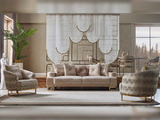 Monza Chair Cream in Cream - 101-MON-MON01-B
