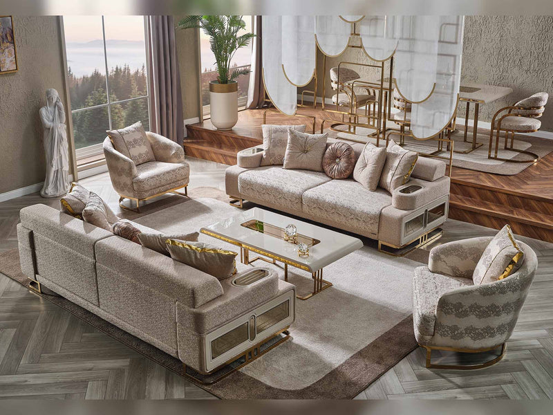 Monza Chair Cream in Cream - 101-MON-MON01-B