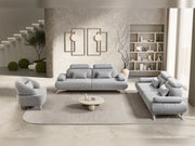 Monza Convertible Loveseat in Cream - 200-ST-MON-SOFT03-2