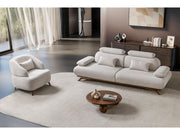 Monza Convertible Loveseat in Grey - 200-ST-MON-SOFT13-2