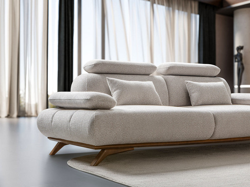 Monza Convertible Sofa in Cream - 200-ST-MON-SOFT03-3