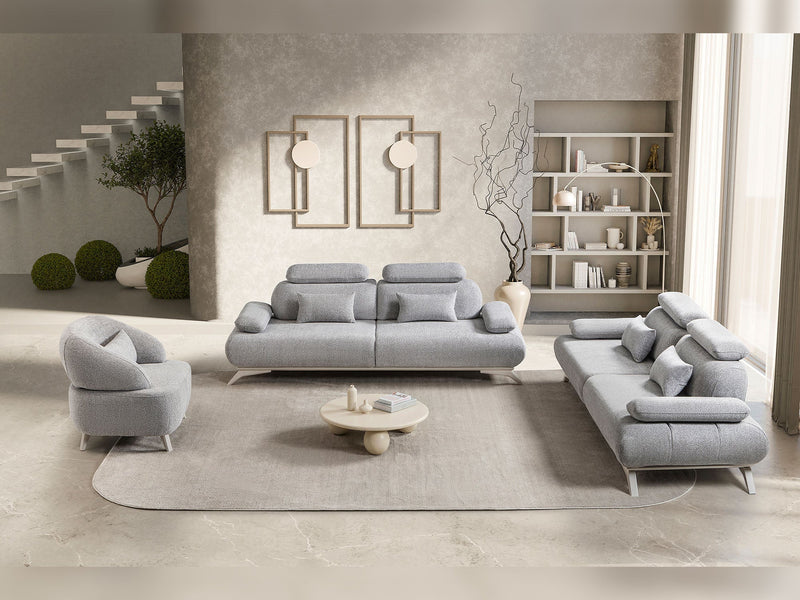 Monza Convertible Sofa in Grey - 200-ST-MON-SOFT13-3