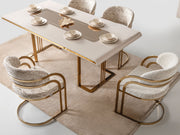 Monza Dining Table - Table 78" - 115-MON-DT-6
