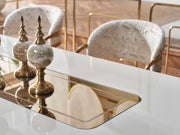 Monza Diningroom (Consol With Mirror & Dining Table & 6 Dining Chair) - 115-MON-DT-6-SET