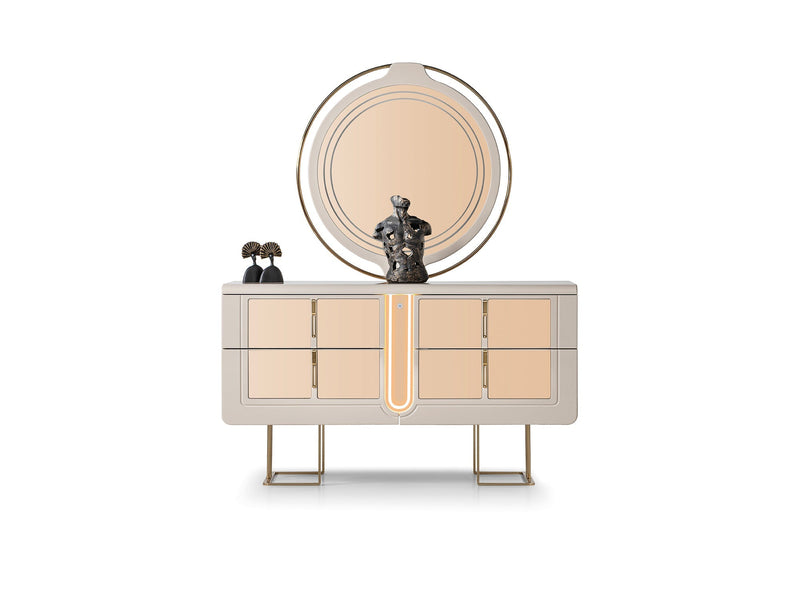 Monza Dresser With Mirror - 120-MON-DRM