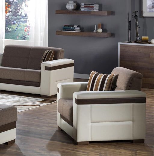 Moon Armchair (Platin Mustard) - Gate FurnitureLiving Room Chair