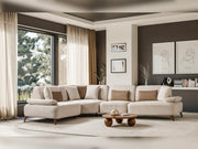 Moon Modular Sectional Sofa in Cream - 200-ST-MOO-CREMONA06-S
