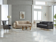 Moreno Convertible Loveseat in Dark Grey - 200-SIM-MOR-ANKA152-2