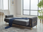 Moreno Convertible Sofa in Beige - 200-SIM-MOR-ANKA529-3