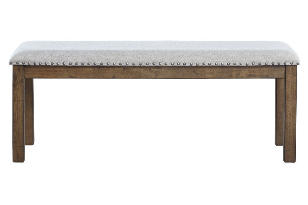 Moriville Beige Dining Bench - Gate FurnitureAccent Bench