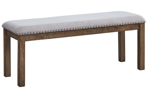 Moriville Beige Dining Bench - Gate FurnitureAccent Bench