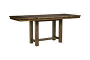 Moriville Grayish Brown Counter Height Dining Extension Table - Lara FurnitureCounter Height Table