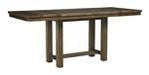 Moriville Grayish Brown Counter Height Dining Extension Table - Gate FurnitureCounter Height Table