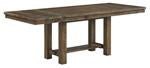 Moriville Grayish Brown Dining Extension Table - Lara FurnitureDining Table