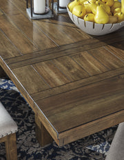 Moriville Grayish Brown Dining Room Set - Gate FurnitureDining Room Set