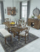 Moriville Grayish Brown Dining Room Set - Gate FurnitureDining Room Set