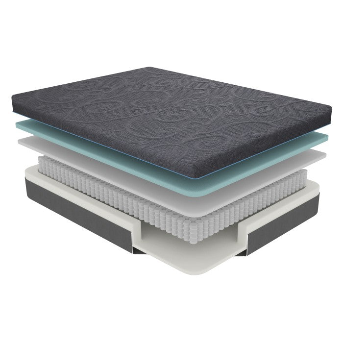 MT-H08Q 8" Queen Gel-Infused Memory Foam Hybrid Mattress - MT-H08Q