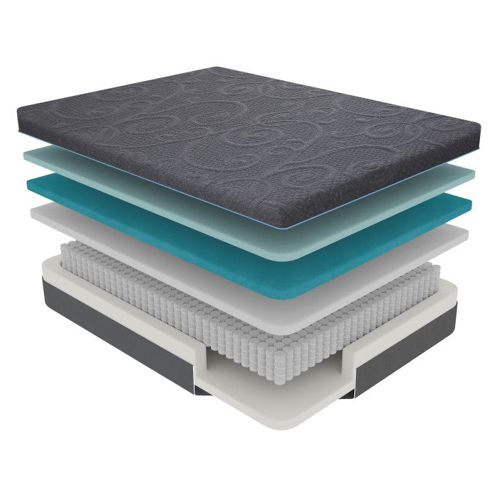 MT-H14CK 14" California King Gel-Infused Memory Foam Hybrid Mattress - MT-H14CK