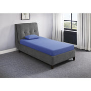MT-PG07BLF 7" Blue Full Gel-Infused Memory Foam Mattress and Pillow Set - MT-PG07BLF