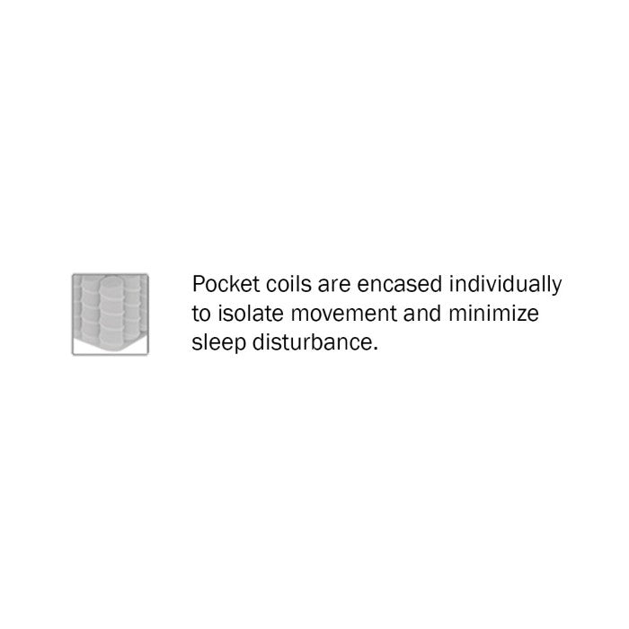 MT-PH12EK 12" Eastern King Hybrid Mattress - MT-PH12EK